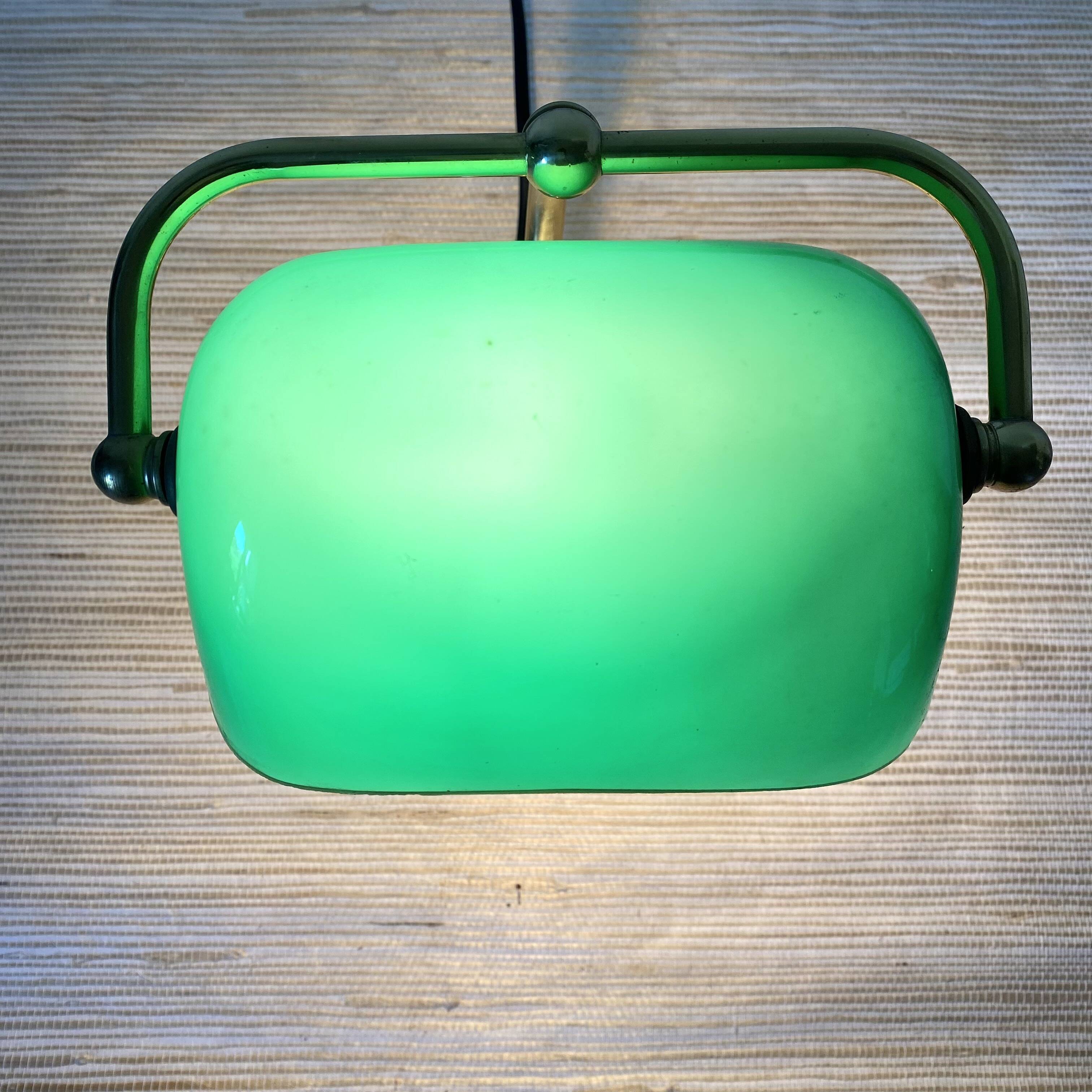 Lampe style notaire, banquier, années 80