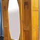 Ice oak art deco cabinet