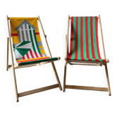 Duo of 60s lounge chairs