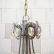Nine-light chandelier in chrome-plated steel by Gaetano Sciolari, 1960s.