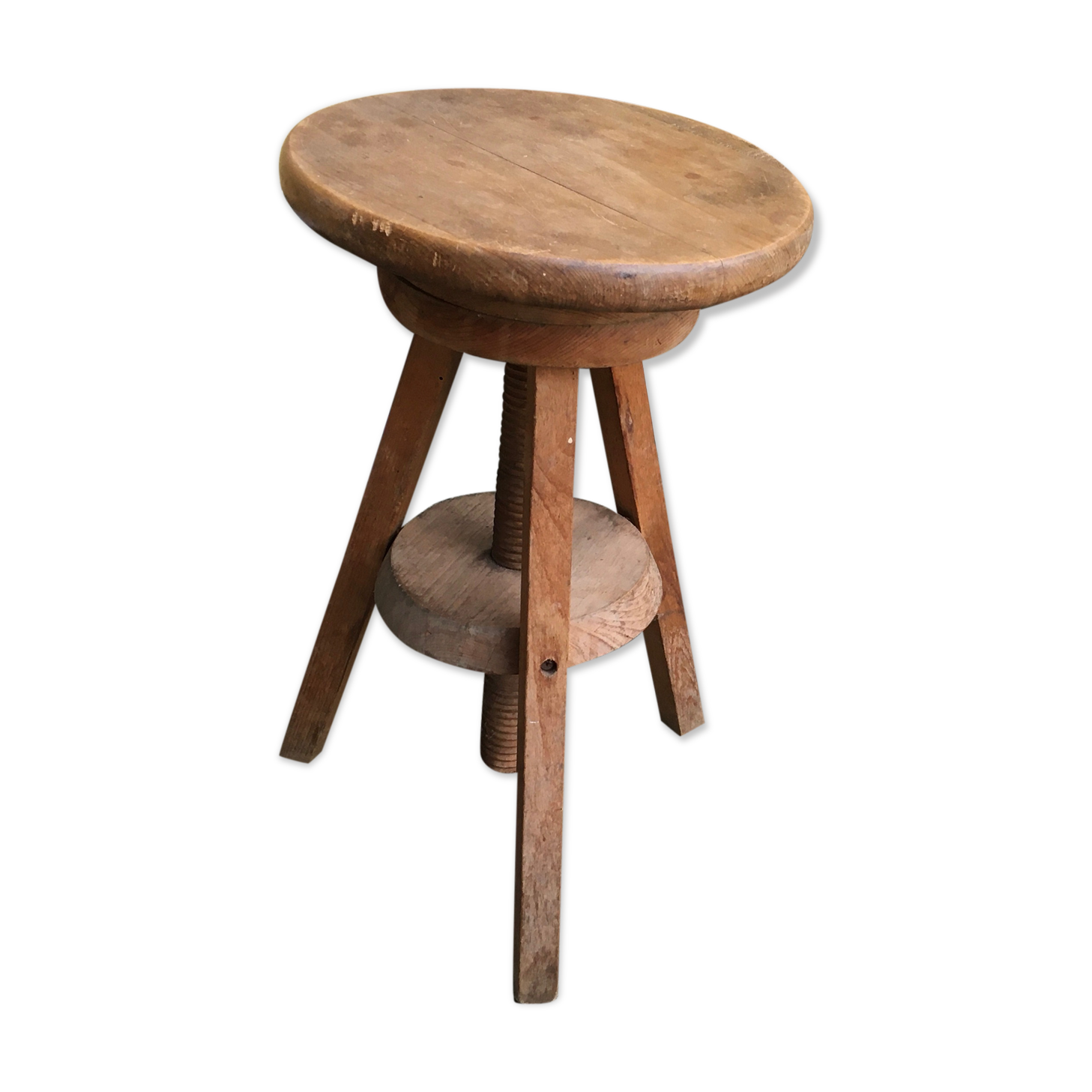 Former adjustable workshop screw stool