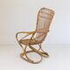 Bamboo & rattan armchair