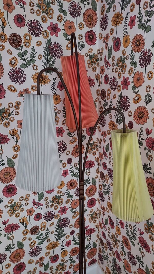 Lampadaire vintage 1950 des Freres Cosack Allemagne