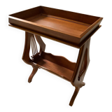 Lyre base side table