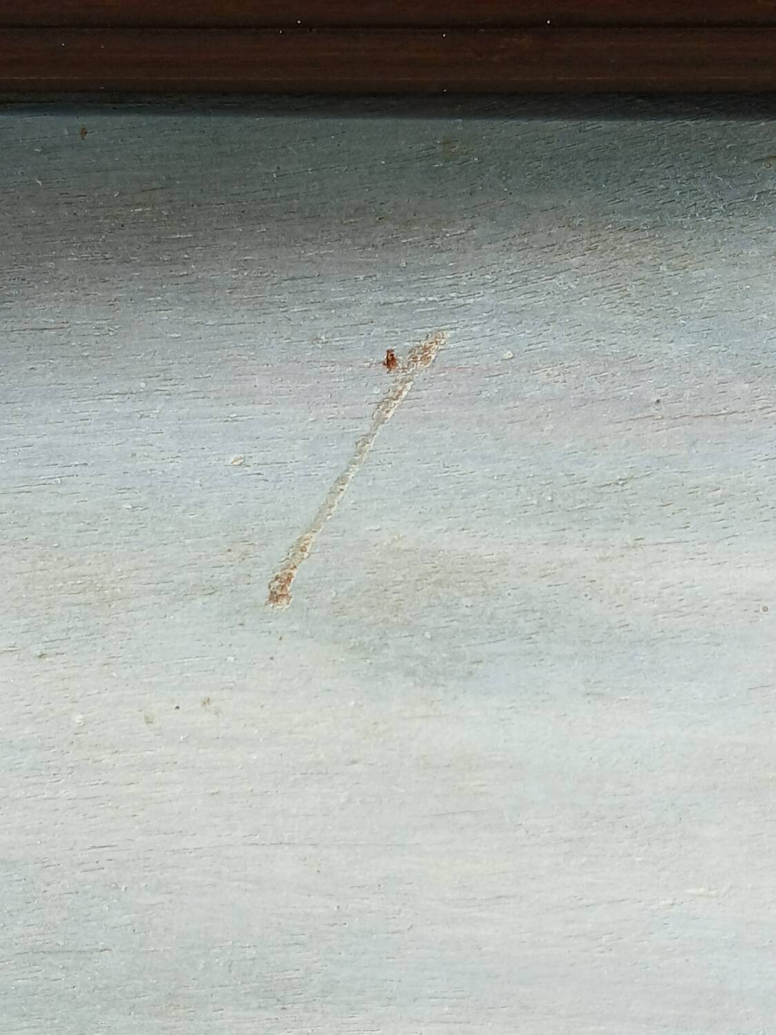 Painting on wood "seaside"