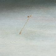 Painting on wood "seaside"
