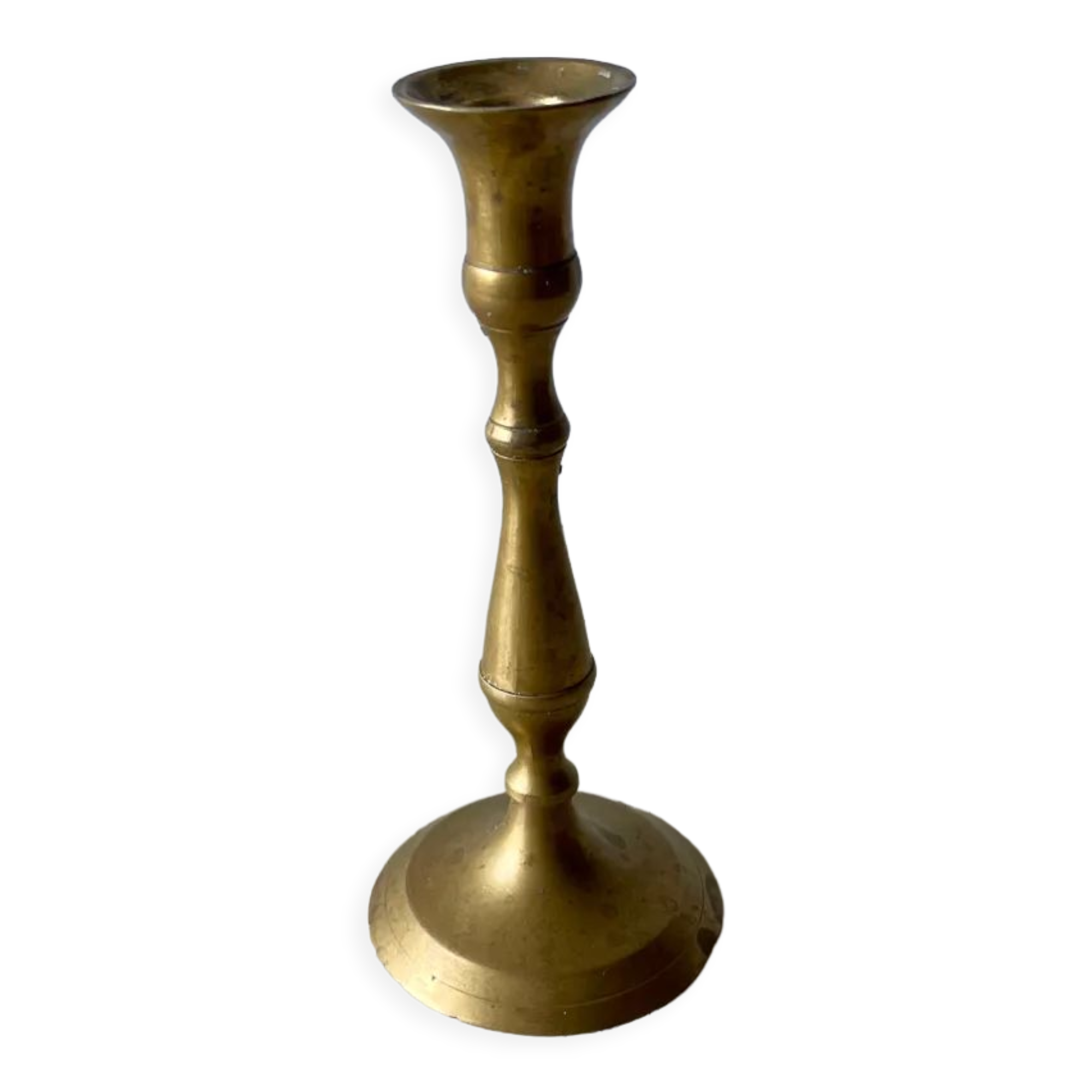 Brass candle holder