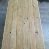 bistro table metal base rustic top