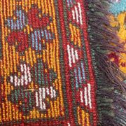 Tapis Ushak turc du milieu du siècle 144x82cm