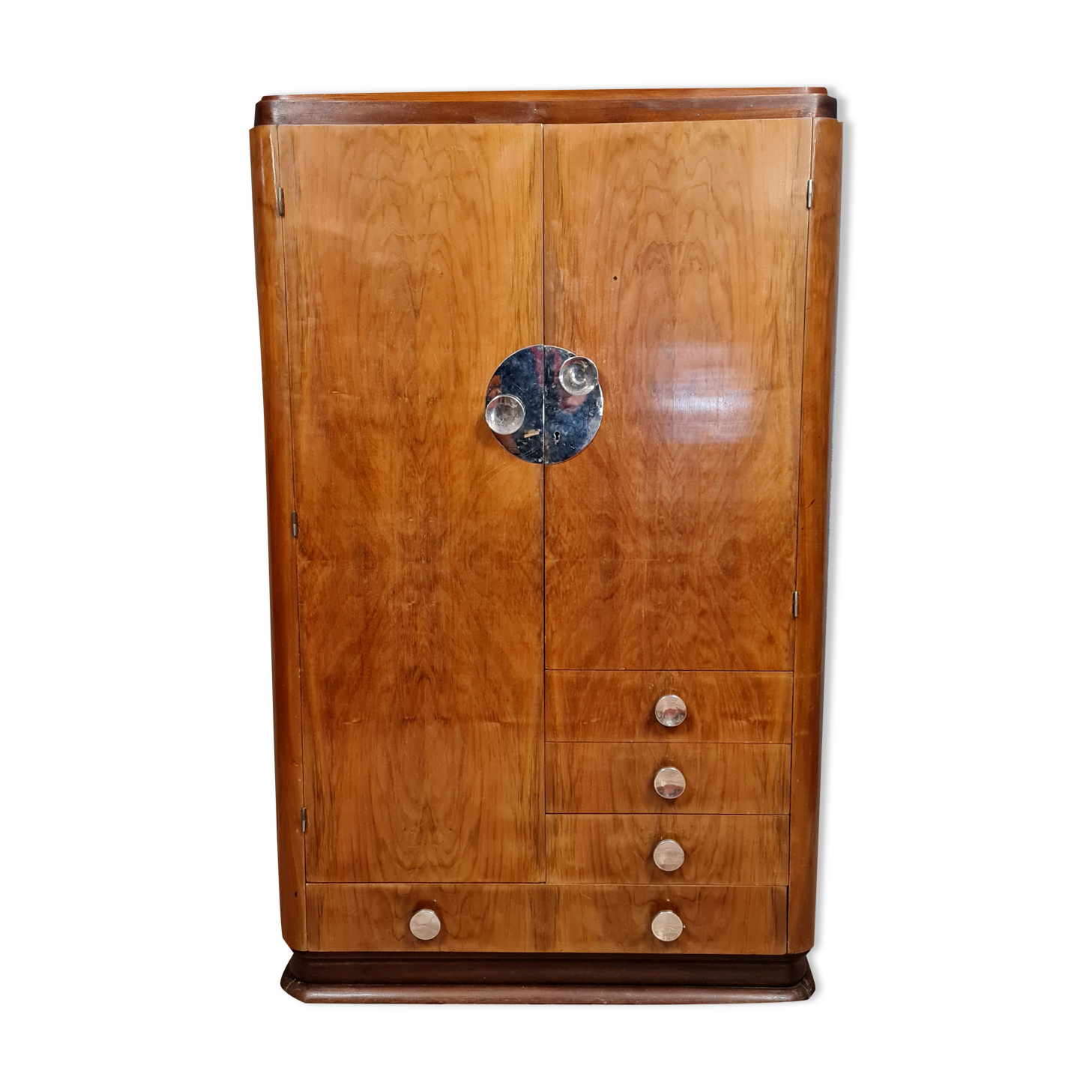 Art Deco period walnut cabinet circa 1920-1930