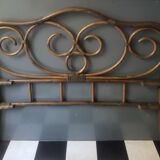 Tête de lit en rotin Vintage