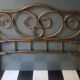 Vintage rattan headboard