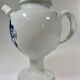 Apothecary pot, pouring model, Delft earthenware pharmacy hand-painted blue décor