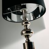 Chrome table lamp, Set of 2