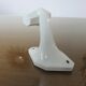 Patère en porcelaine blanche art deco années 30 40