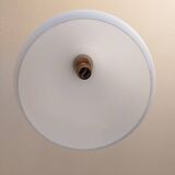 Opaline and Scandinavian teak suspension Denmark