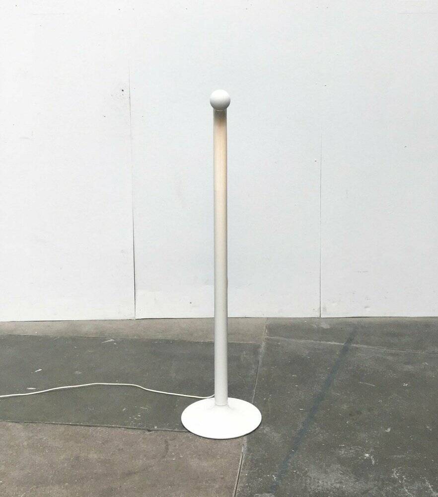 Floor lamp with a tube design from the Swedish Space Age mid-century by Anders Pehrson for Ateljé Lyktan, 1960s.