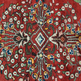 Authentic Persian carpet middle XXth size 102x198cm