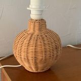 Rattan lamp base