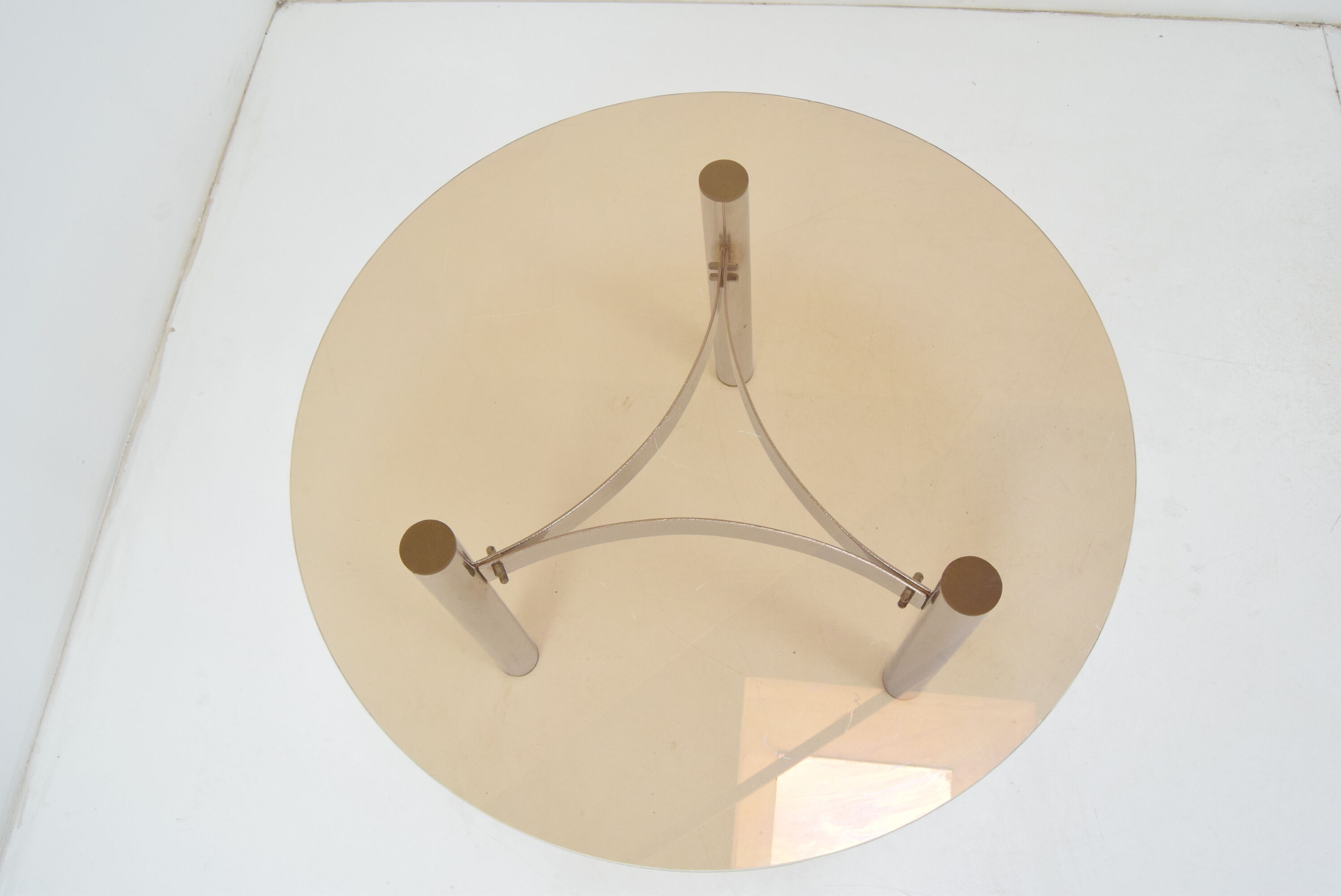 Design Chrome Coffee/Side Table, Czechoslovakia,circa 1980’s.