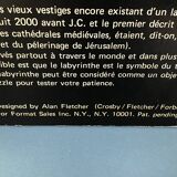 Labyrinthe design Alan Fletcher 1969 amaze cinétique