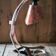 "Organic" Desk Lamp Marble Italian Vegetable Leather & Aluminium