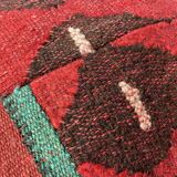 Vintage turkish kilim cushion cover 40 x 40 cm