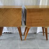 Pair of bedside tables 50s