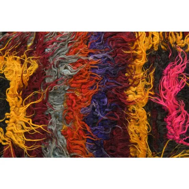 Vintage Turkish Hand-Knotted Wool Cotton Red Kilim Runner Rug 100x248