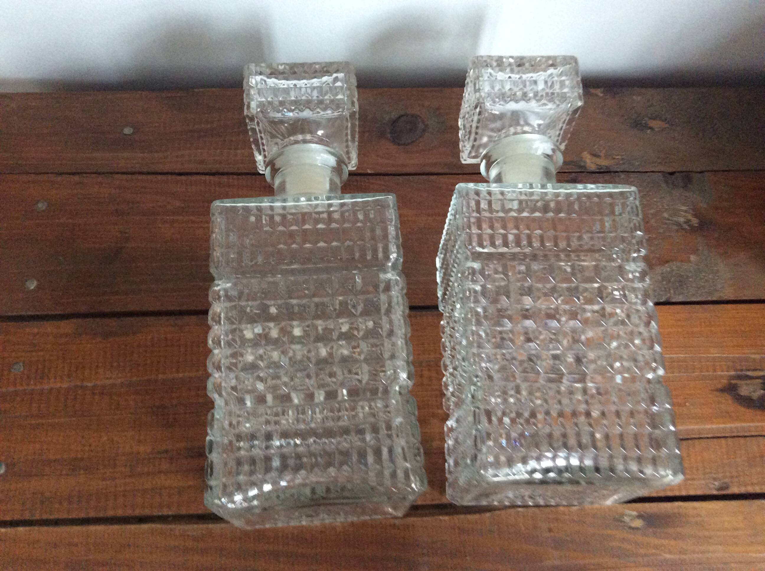 Whiskey decanters
