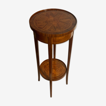 Guéridon selette style Louis XVI