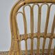 Fauteuil en Rotin Bambou vintage 1950s design -H85cm