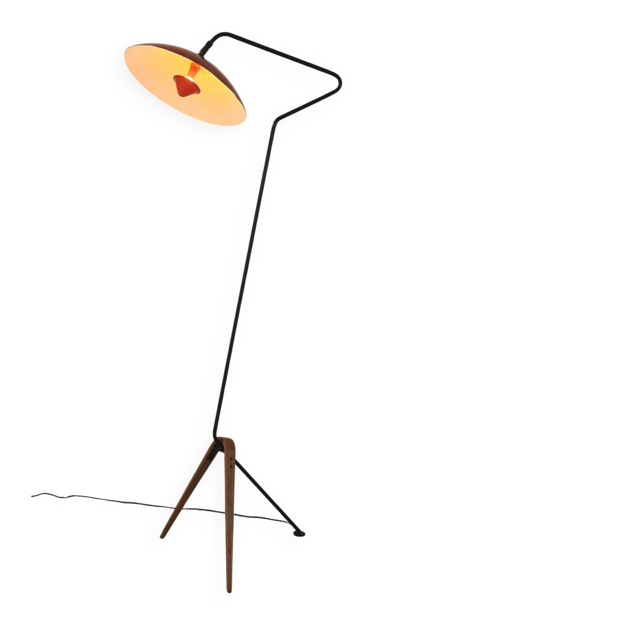 Gerard Guermonprez vintage design lamp post lamp 1950