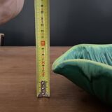 Fruit cup green leaf vallauris signed a.ferlay