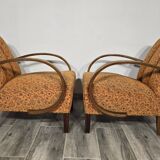 Set of Vintage Armchairs by Jindrich Halabala, 1940s