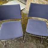 Set of 6 stackable Curvy chairs, Casala edition