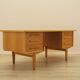 Oak desk, Danish design, 1960s, designer: Henning Kjærnulf