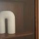 Rosewood display cabinet by Omann Jun Møbelfabrik model 6 with lighting, Denmark 1960s