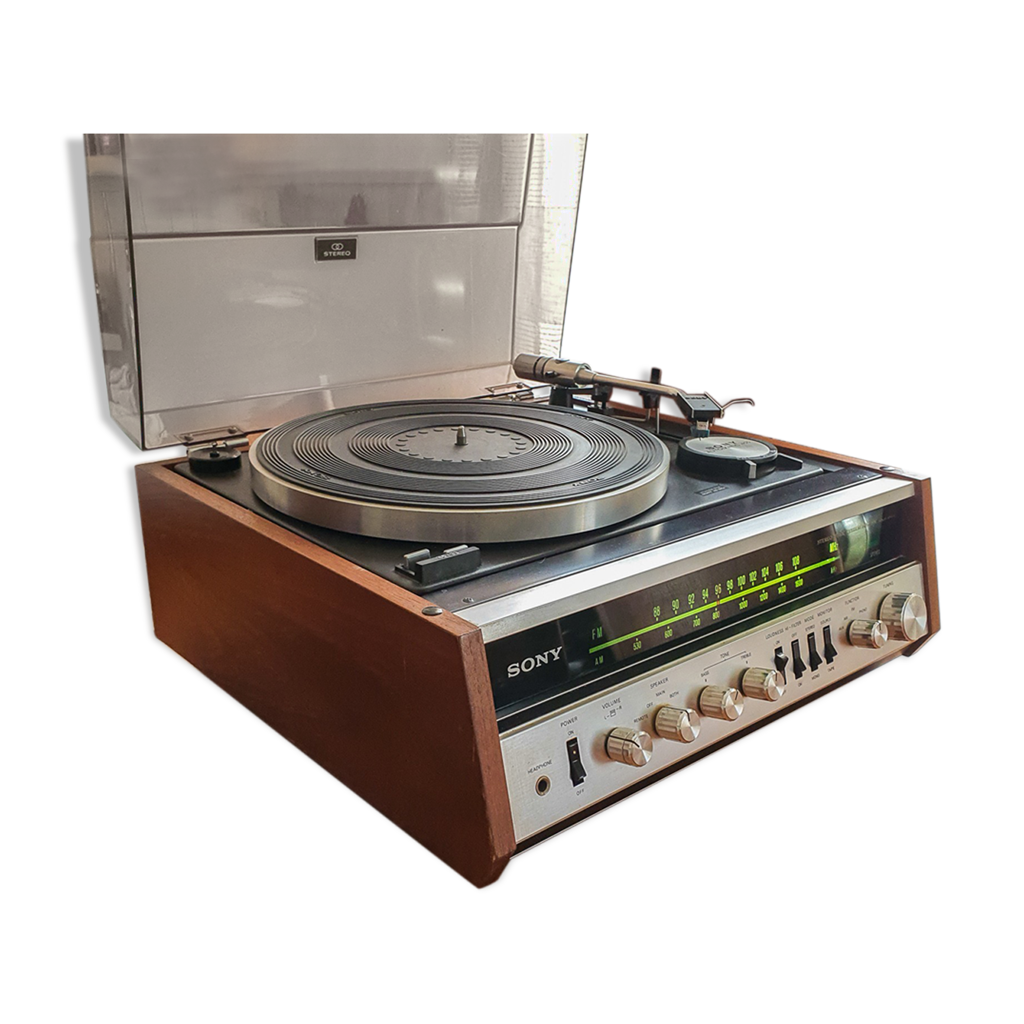 Combiné Ampli tuner platine Sony HP511A 1971 Selency