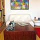 Vintage Scandinavian rosewood bar/planter coffee table