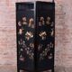Art Deco Folding Screen in Oak, France, 1920s
