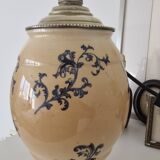 Antique lamp base