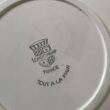Longchamp dessert plates and oval dish
