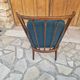 Fauteuil Baumann éventail vintage
