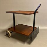 Teak servant trolley trolley trolley