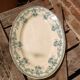 Plat ancien en terre de fer Choisy le Roi 
