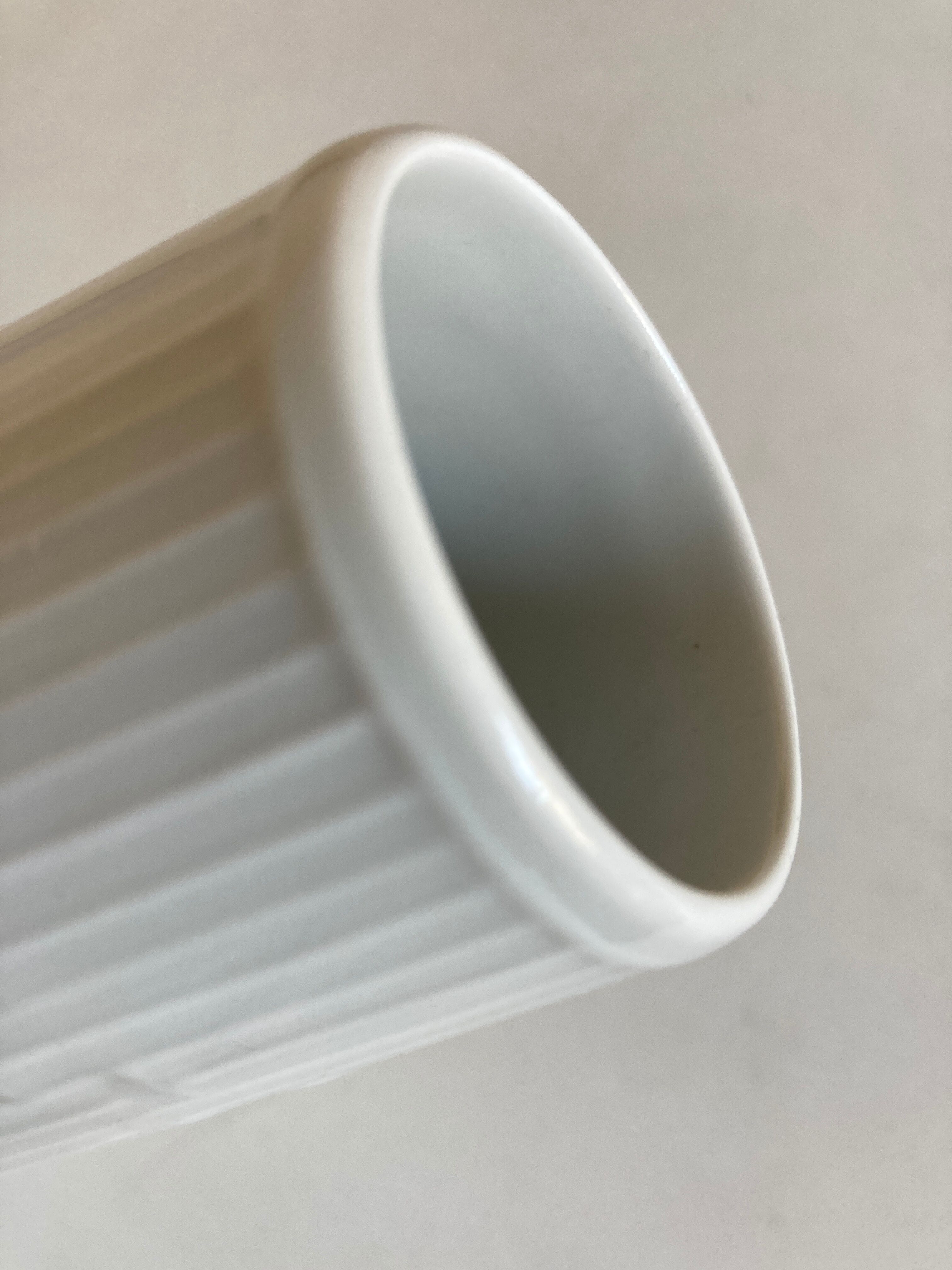 1960 mid century modern vase Hans Merz for Meissen