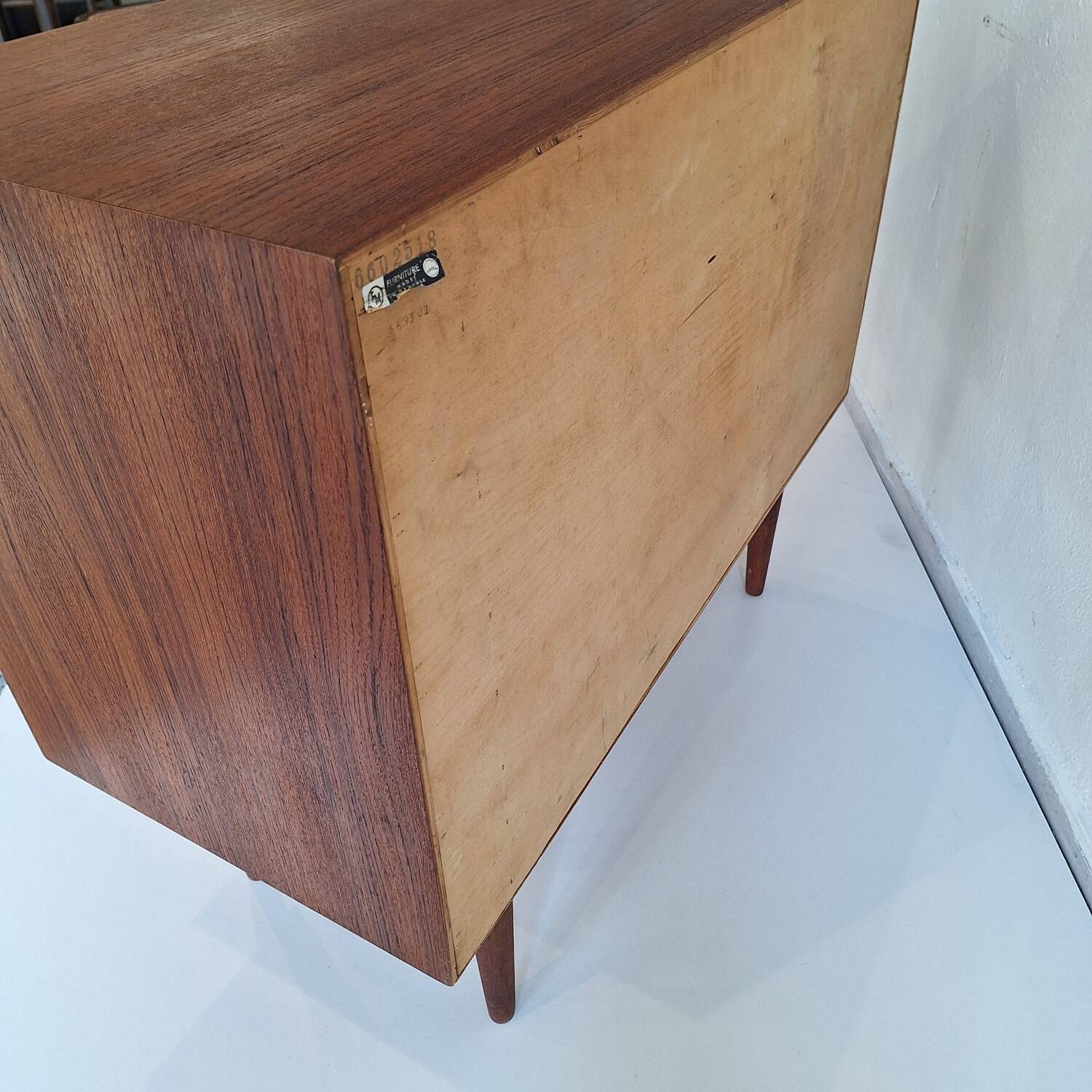 Small Danish sideboard by Kai Kristiansen designed in the 1960s