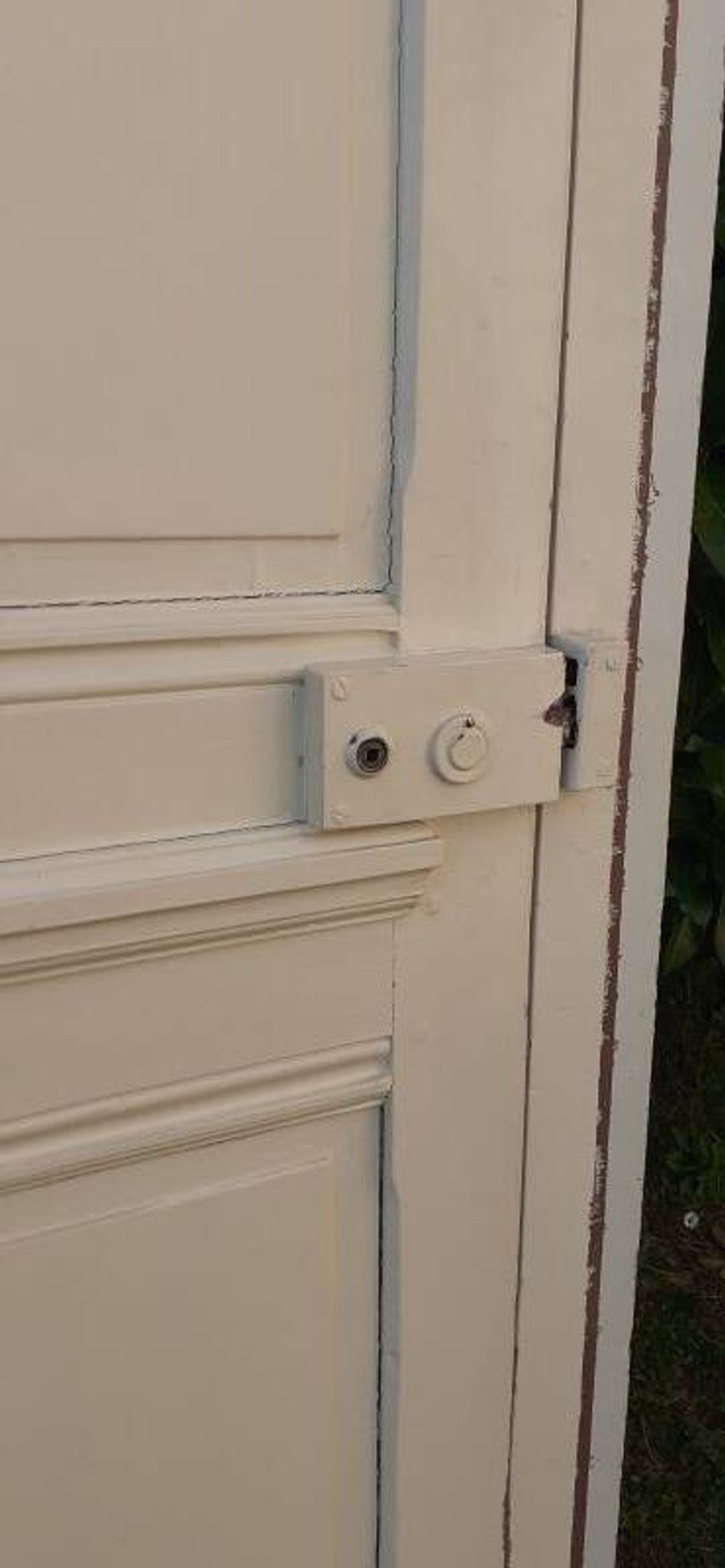 81.2x212 door and old molded paneled communication frame