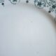 Mismatched antique flat plates made of ironstone accompanied by